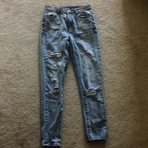 Distressed Jeans
